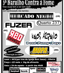 Fuzer E Red Chords Tocam Em Natal