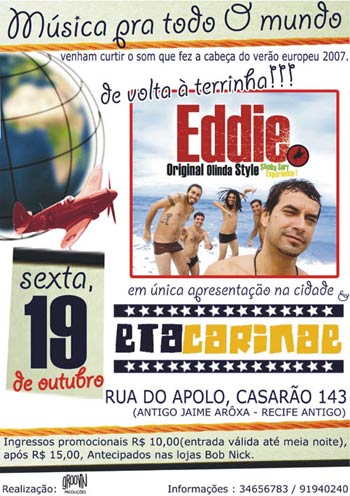 Eddie + Eta Carinae no Recife