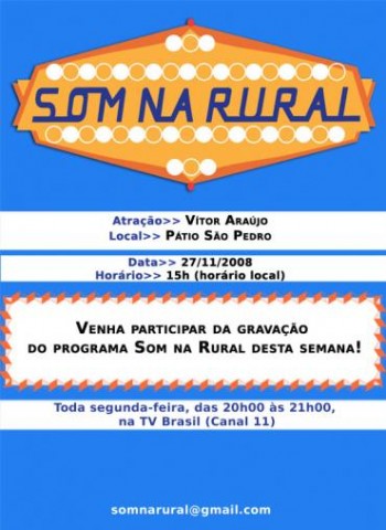 Som na Rural - Vitor Araújo