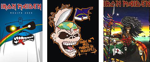 Iron Maiden no Recife - Camiseta