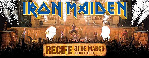 Iron Maiden no Recife - Header Iron Maiden no Recife - Header