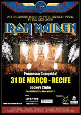 Cobertura: Iron Maiden no Recife