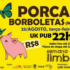 Los Sebosos Postizos na reabertura do Uk Pub