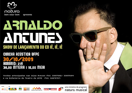 arnaldo antunes no recife