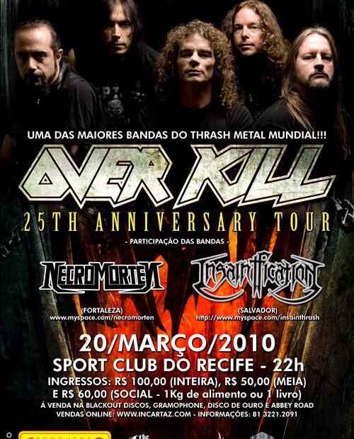 Overkill no Recife