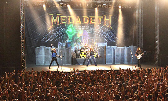 Cobertura: Megadeth no Recife