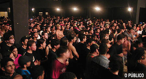 O publico do festival DoSol 2007