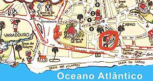 Mapa de Olinda, para que quiser chegar no Cena PE